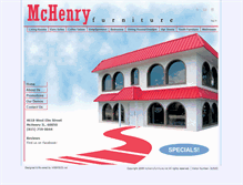 Tablet Screenshot of mchenryfurniture.net